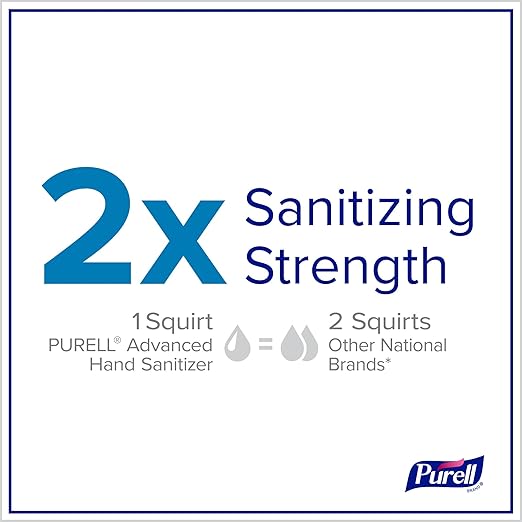 PURELL Advanced Hand Sanitizer Refreshing Gel, Clean Scent, 1 Liter Pump Bottle (Pack of 1) - 9632-04-CMR