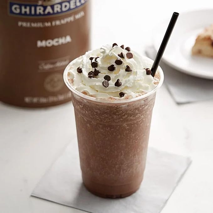 Ghirardelli Mocha Frappe, Powder, 3.12 lb