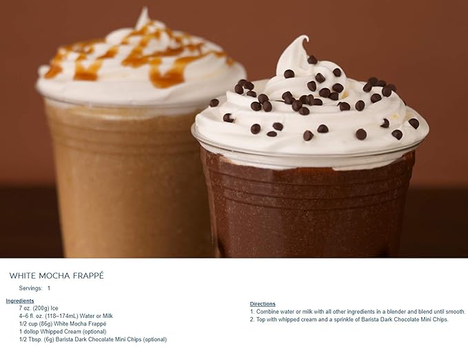 Ghirardelli Mocha Frappe, Powder, 3.12 lb