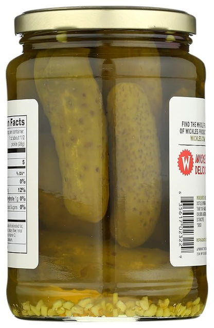 Wickles Dirty Dill Baby Dills, 24 oz (Pack of 1)