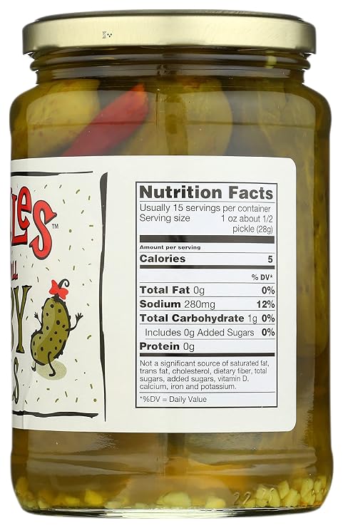 Wickles Dirty Dill Baby Dills, 24 oz (Pack of 1)